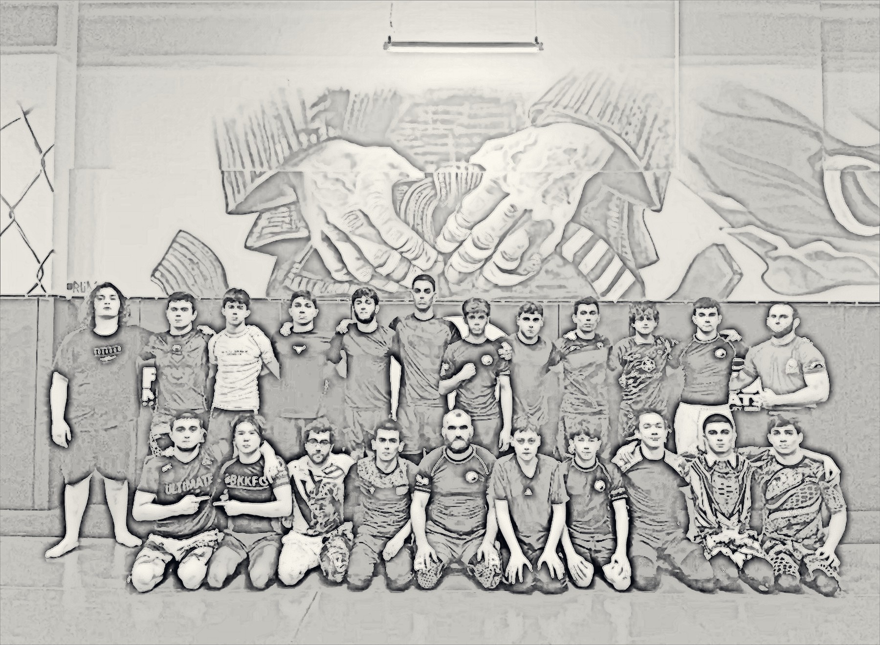 Training group at Renzo Gracie Academy Azerbaijan